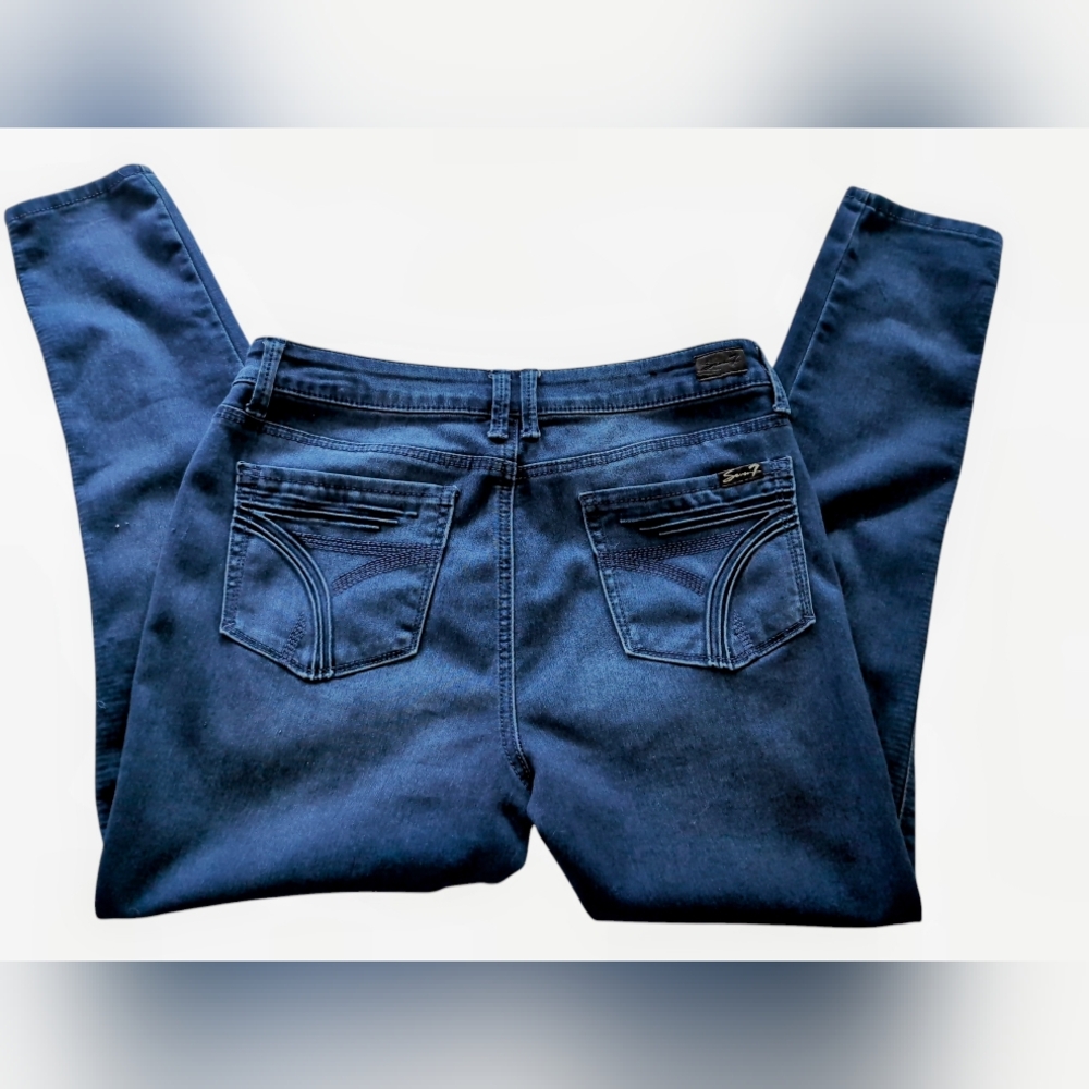 Seven 7 Skin-Fit High Rise Skinny Denim Jean 12